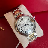 Relogio Cartier Ballon Bleu Aço e Ouro