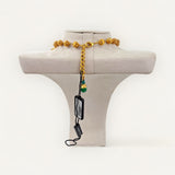 Colar Dolce & Gabbana Filigree Crystal Lemon Necklace Chocker Gold