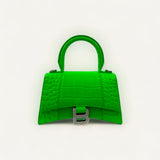 Bolsa Balenciaga Hourglass Verde com Cristal