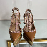 Scarpin Valentino Garavani Rockstud Nude