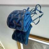 Porta Moedas Goyard Azul