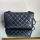 Bolsa Chanel Vintage Azul Marinho