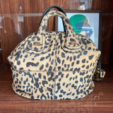 Bolsa Givenchy Nightingale Camurça Animal Print