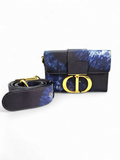 Bolsa Christian Dior 30 Montaigne Box Calfskin Tie Dye