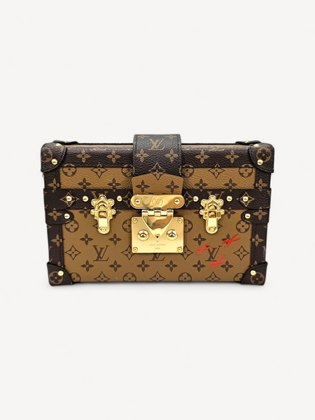 Bolsa Louis Vuitton Petite Malle Monograma Reverse