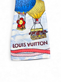 Twilly Louis Vuitton Bandeau Monograma Bicolor Azul