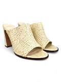 Mule Alexandre Birman Lavinia 90 Eggshell