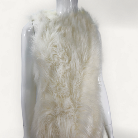 Vestido Yves Saint Laurent Off White