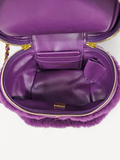 Bolsa Chanel Vanity Small Purple