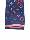 Twilly Louis Vuitton Bandeau Monograma Bicolor Azul