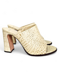 Mule Alexandre Birman Lavinia 90 Eggshell