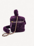 Bolsa Chanel Vanity Small Purple