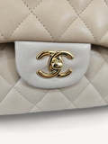 Bolsa Chanel Jumbo Em Couro Lambskin Ferragem Gold