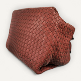 Bolsa Bottega Veneta Intrecciato Vinho