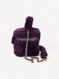 Bolsa Chanel Vanity Small Purple