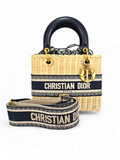 Bolsa Christian Dior Wicker Média