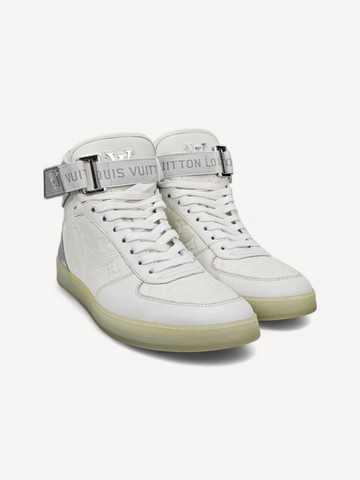 Tênis Louis Vuitton Rivoli High Top Sneakers Branco