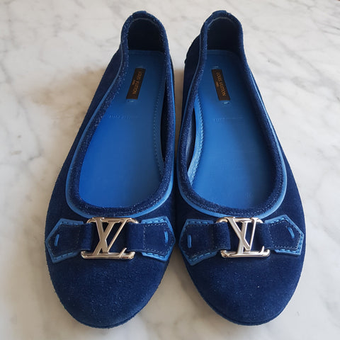 Sapatilha Louis Vuitton Dauphine Azul