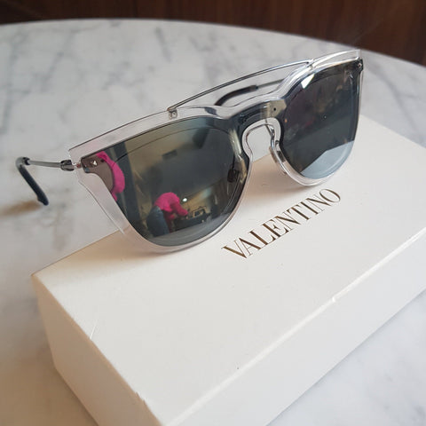 Óculos Valentino Acetato transparente Cinza