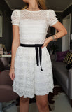 Vestido Red Valentino Renda Branco