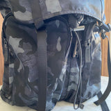 Mochila Prada Em Nylon Camuflado