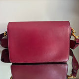 Bolsa Christian Dior J'Adior Calfskin Cereja