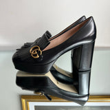 Loafer Gucci Preto com Franjas