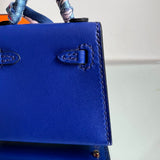 Charm Hermès Kelly Twilly Azul