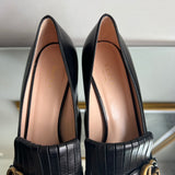 Loafer Gucci Preto com Franjas